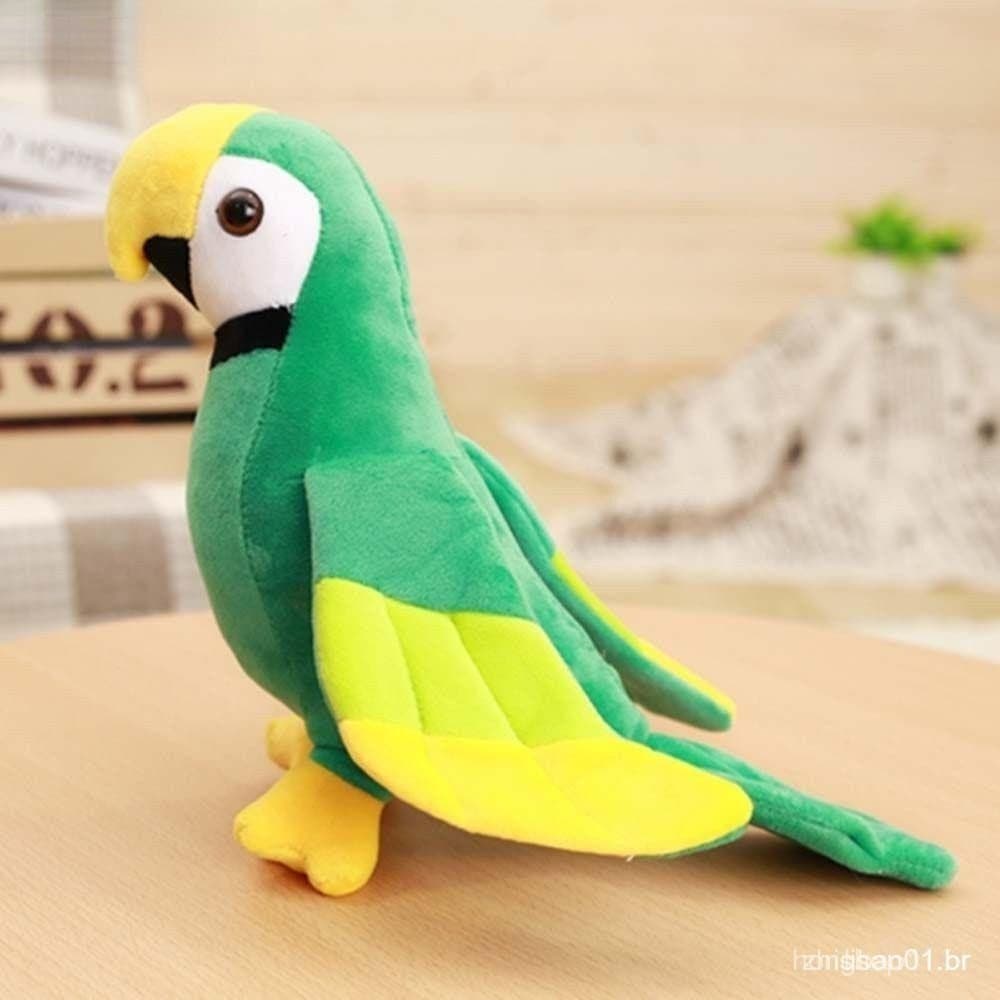 Papagaio Brinquedos De Pelúcia Bonitos 20/25cm Travesseiro Bonecos Animais | De Algodão
