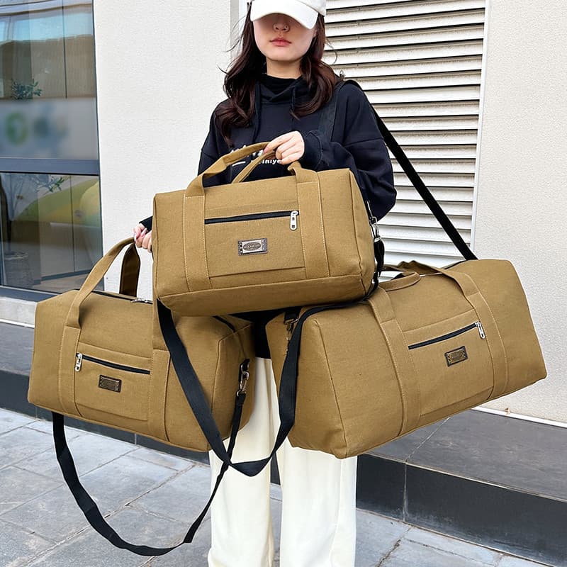 Bolsa de viagem de grande capacidade masculina longa curta distância viagem de negócios leve portátil saco de negócios l