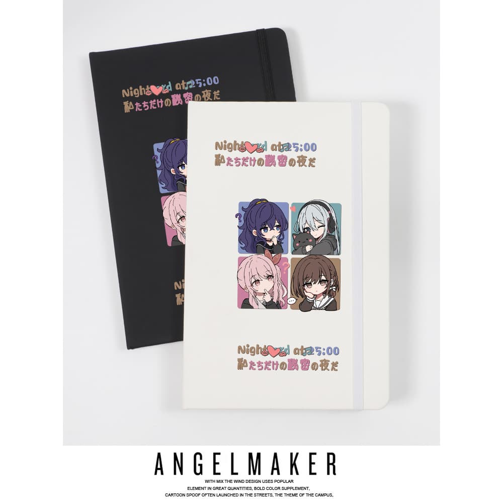 Mercadoria do plano mundial Mizuki Akayama Nightsaki Play 25 horas Fantasia Taniko Bloco de notas bidimensional para est
