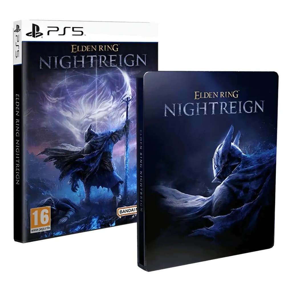Elden Ring Nightreign Seekers + Steelbook - PS5 | Versão Física Oficial | Nova Geração Soulslike | Jogo Novo Lacrado