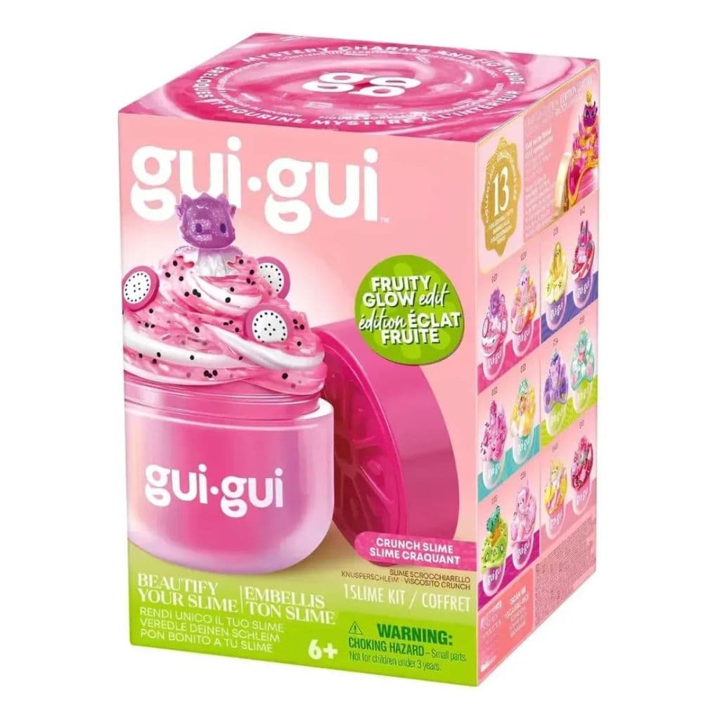 Slime Gui Gui Crunch Slime Serie 2 Fruit Glow FUN F0259-5