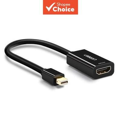 Adaptador Mini DP para HDMI 4K, Cabo Conversor DisplayPort