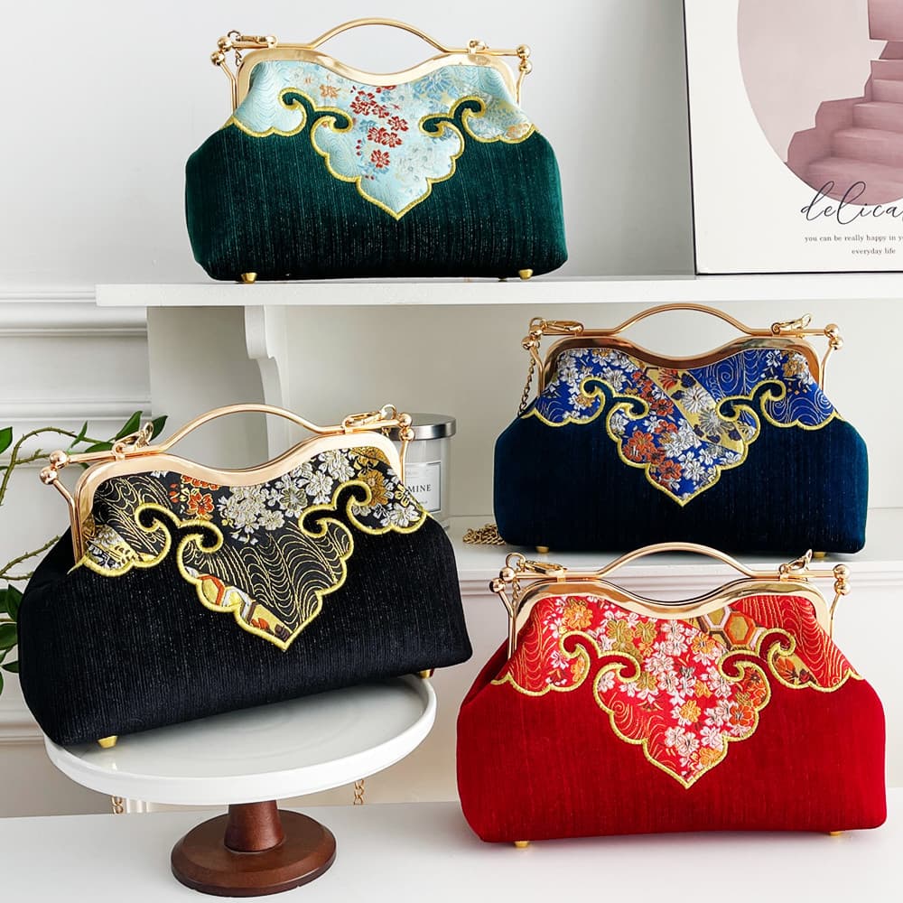 Bolsa feminina estilo chinês bolsa crossbody bolsa cheongsam bolsa de passarela bolsa de jantar bolsa feminina estilo ch