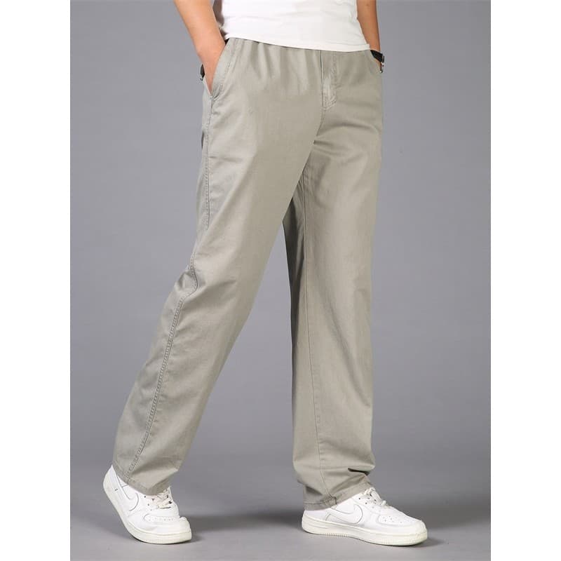 Novas calças masculinas gordas calças casuais mais gordura plus size macacão masculino plus size calças casuais