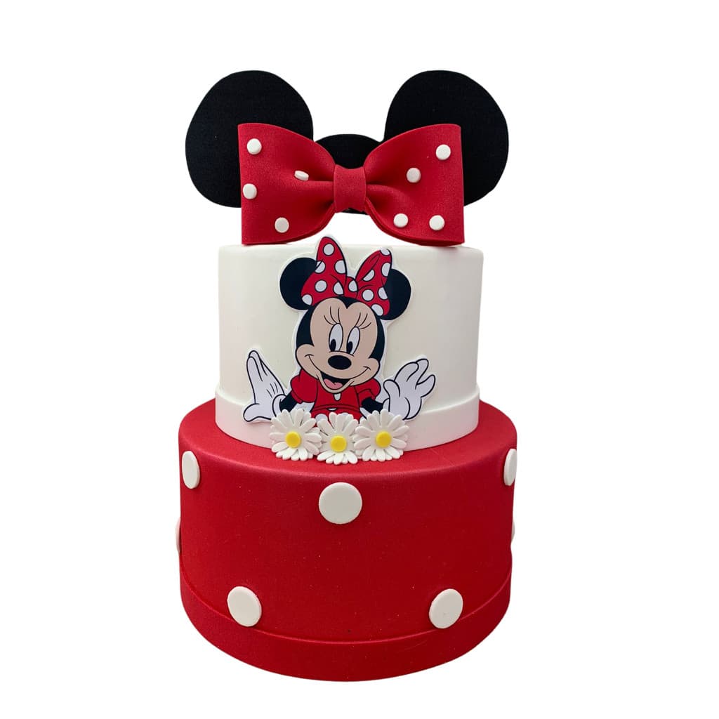 BOLO FAKE MINNIE LAÇO