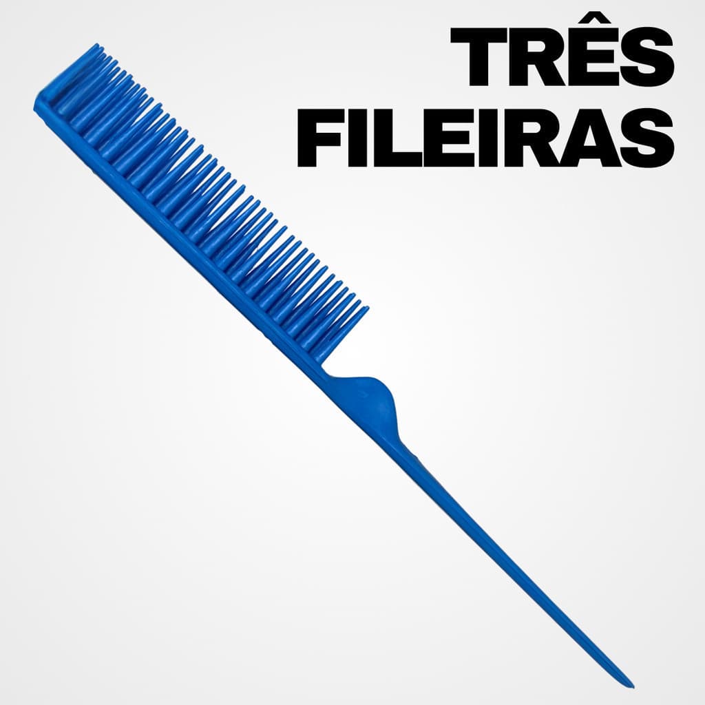 Pente 3 Fileiras  Finalização  Definição Capilar