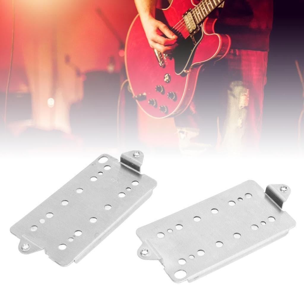 Daconovo guitarra pescoço ponte captador placa base cuproníquel à prova de ferrugem para guitarras elétricas prata