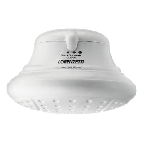 Chuveiro Elétrico De Parede Lorenzetti Bella Ducha 4t Branco 127V