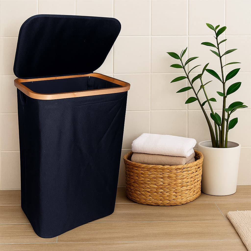 Cesto Organizadora Dobrável Multiuso Com Tampa Cesto Roupa Dobrável Organizador Roupas Suja
