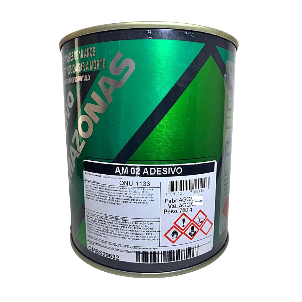 Cola Adesivo De Contato Amazonas Am02 - 750 Gramas