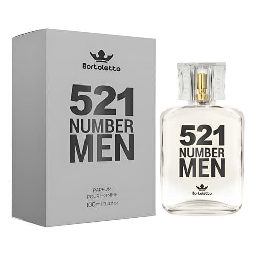 Perfume 521 Number Men 100ml Bortoletto