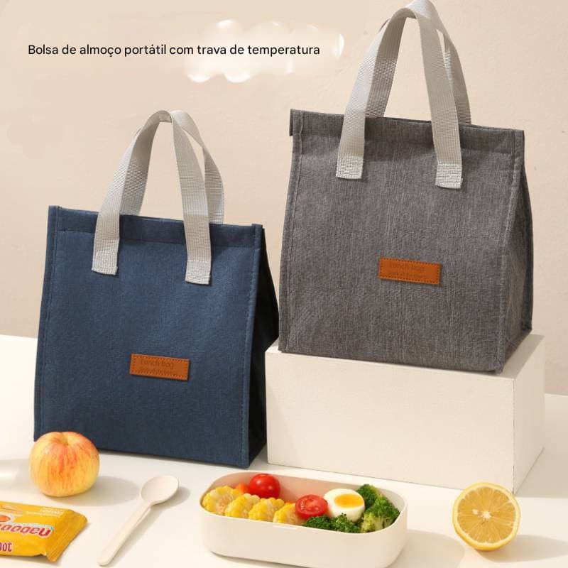 Saco de isolamento com lancheira de Velcro