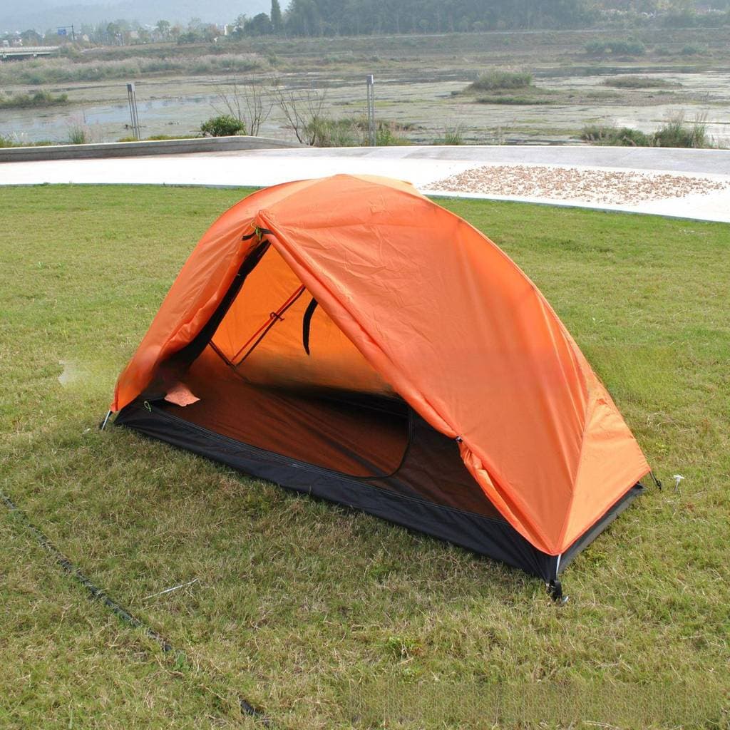 Incluindo tapete correspondente para barraca de acampamento única, barraca de caminhada ultraleve para quatro estações