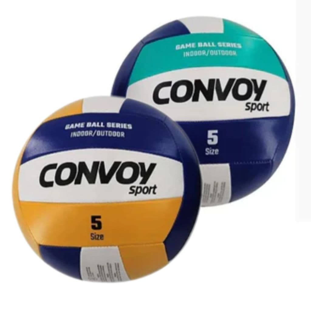 Bola de Volei Costurada Tamanho Oficial 5 Volleyball Convoy Sport Indoor