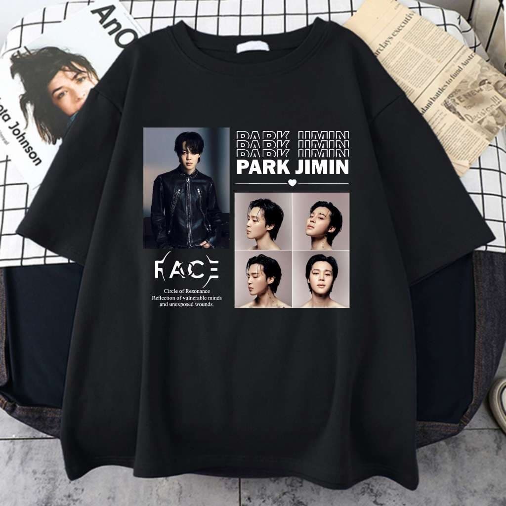 Camiseta Jimin bts army kpop Unissex Aesthetic