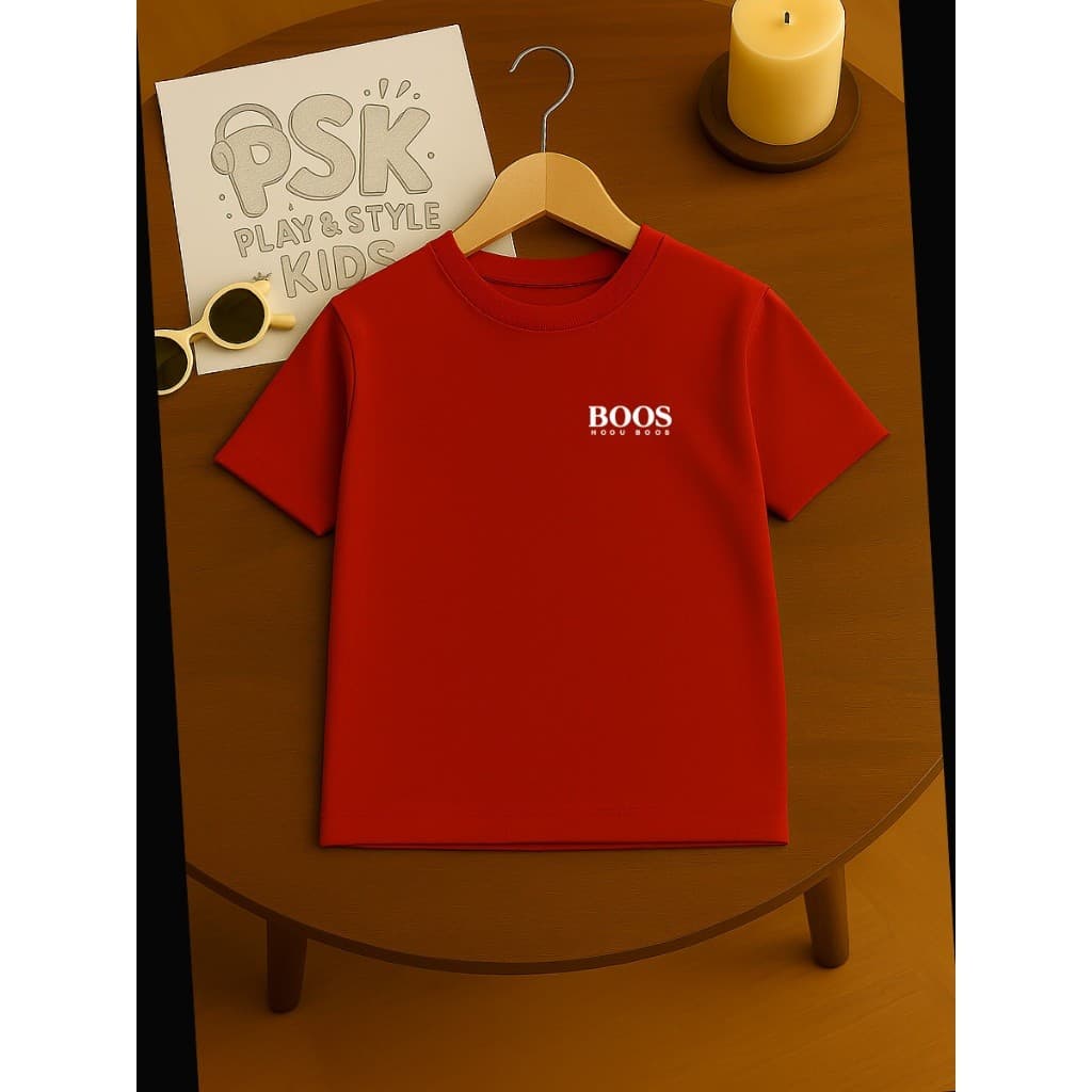 Camiseta Infantil Menino Estilo Premium Casual Algodão