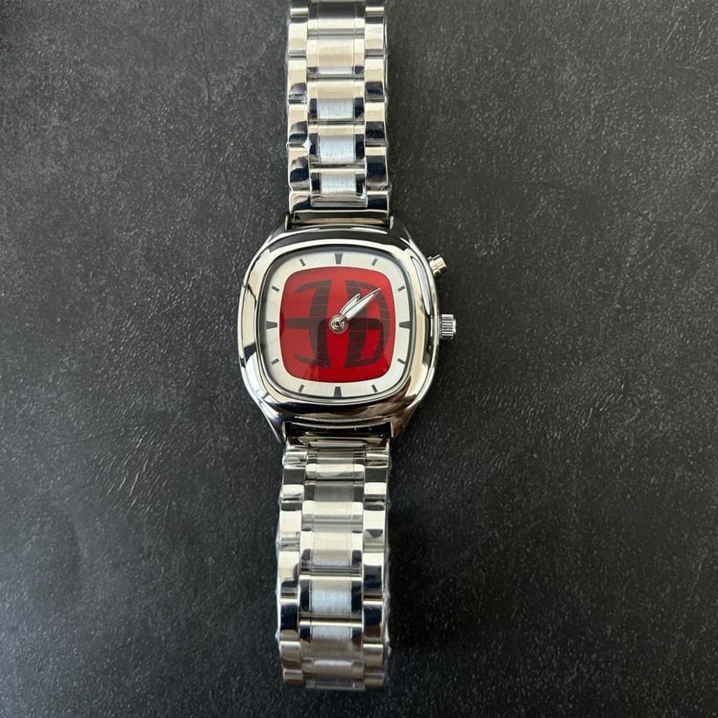 Y2k Millennium Quartz Watch Retro Estilo Quadrado Luz Luxo Digital Ponteiro Dinâmico Luminoso Street Wear