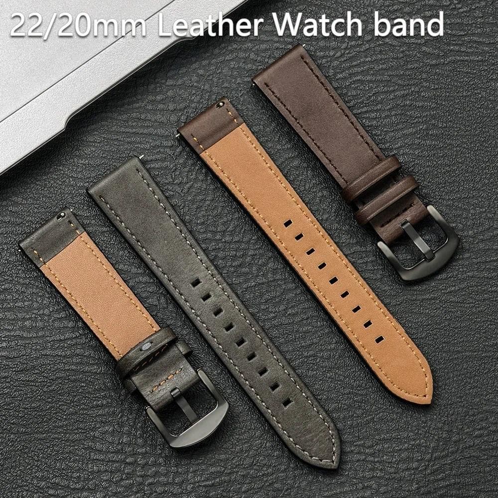 Pulseira De Couro De 20 mm Para Redmi Watch 3 5 Active/Lite Gear Band Vintage H9 Max
