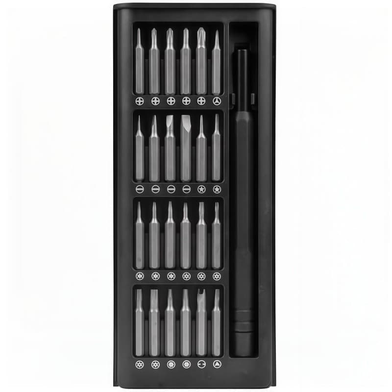 Conjunto de 24 ferramentas de chave de fenda magnética de precisão