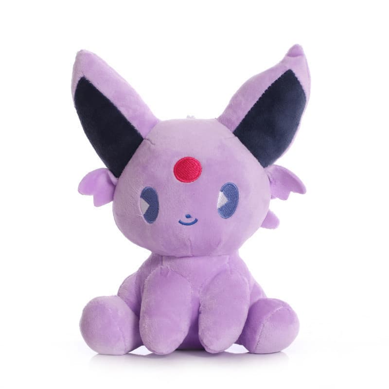 23cm Q Versão Espeon Plush Toy Kawaii Pokemon Brinquedos De Pelúcia Macia Para Animais