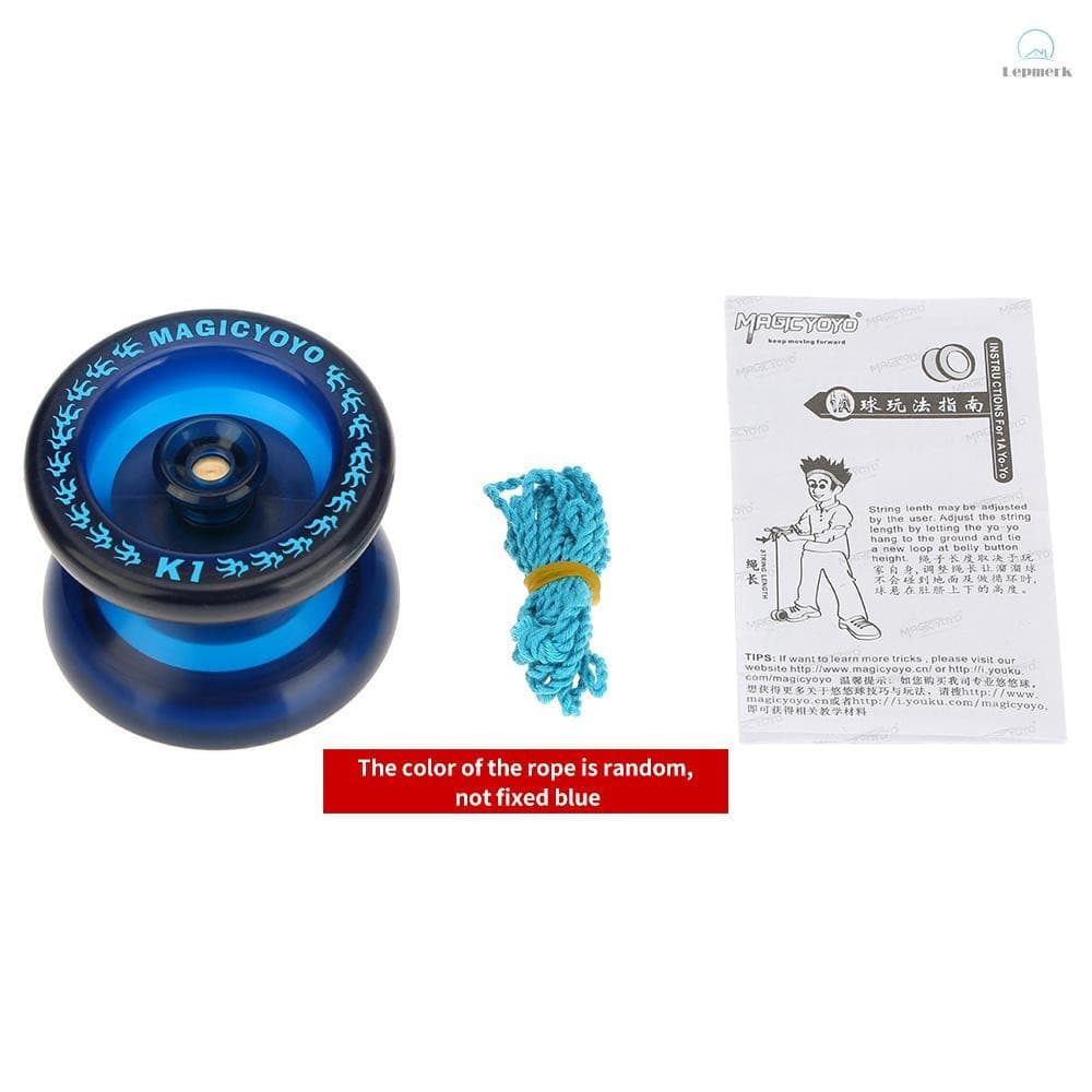 Yoyo Mágico Profissional K1 Spin ABS Yoyo 8 Bolas Rolamento KK com Corda Giratória para Crianças Lepm1 Yoyo UMWN