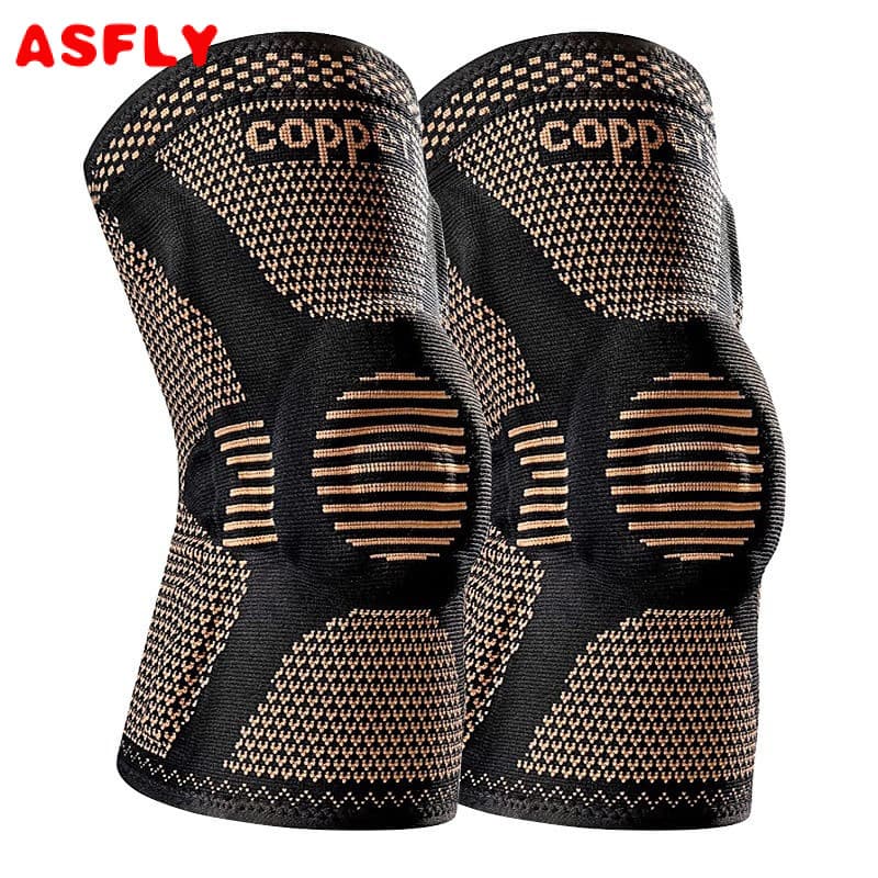 1PC Joelheira Ortopédica Suporte Ajustável Esporte Cobre Náilon Patela Protetor Para Treino Esportivo