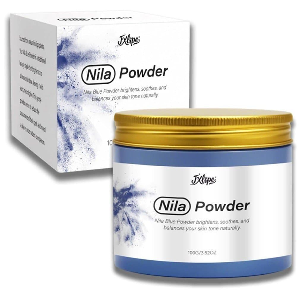 Pó de Nila Azul Marroquino é utilizado para cuidados com a pele, cuidados com a pele DIY, clareamento e redução de poros