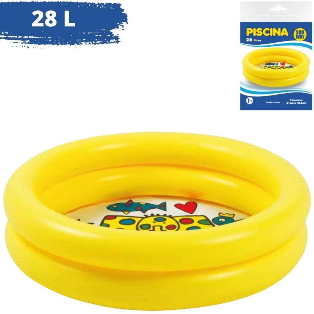 Piscina Inflável PVC 61x12.5CM 28Litros