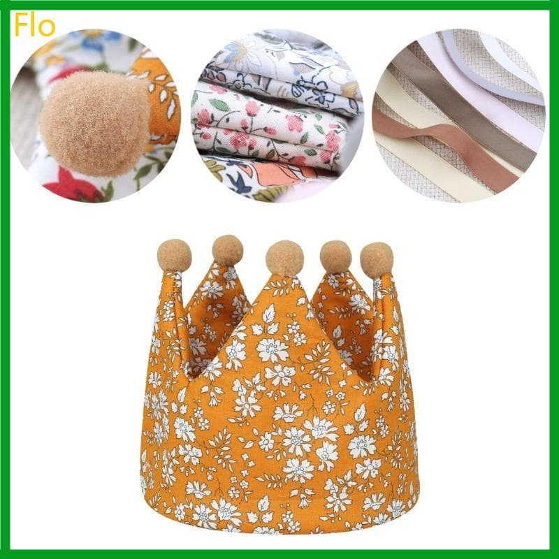 Flo Recém-Nascido Bandana Chapéu Coroa Bebê Gorro Festa Chuveiro Cocar