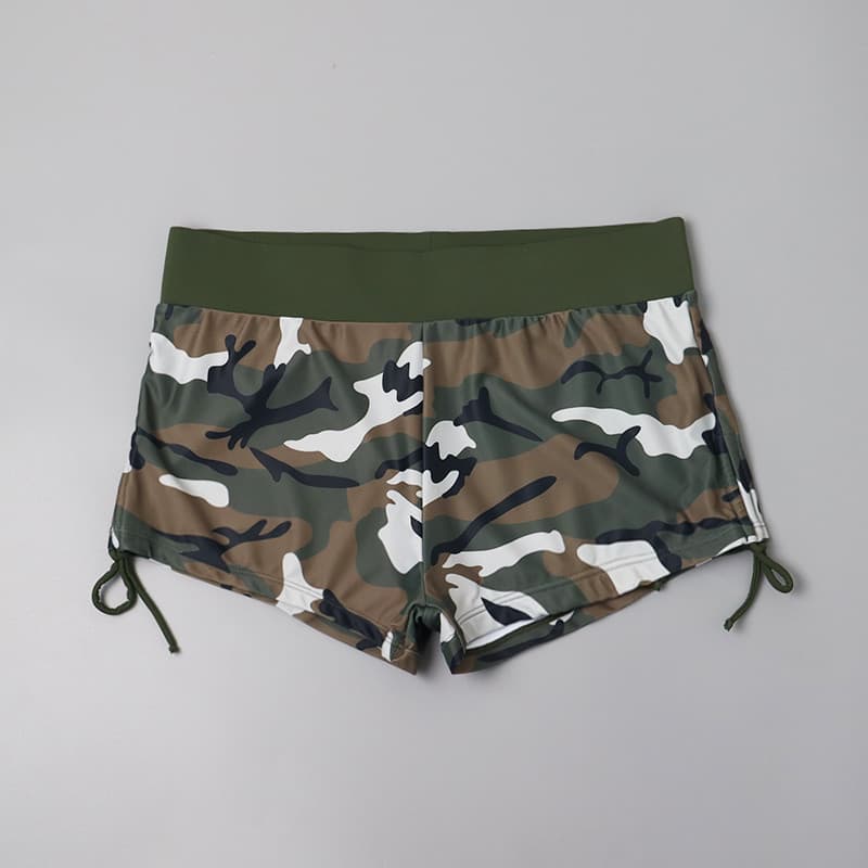 8818 calções de banho Boxer femininos de comércio exterior americano Retro camuflagem adulto primavera quente Shorts All