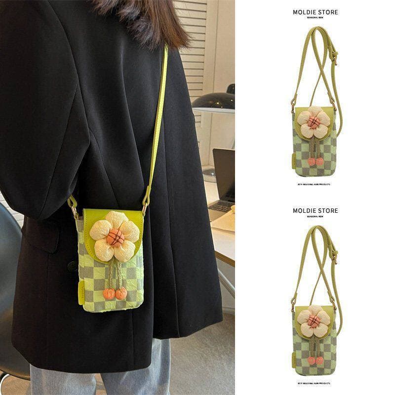 Bolsa de moedas de tecido de verão nicho High-End sentimento senhoras pequena bolsa de ombro 2026 novo estilo feminino d