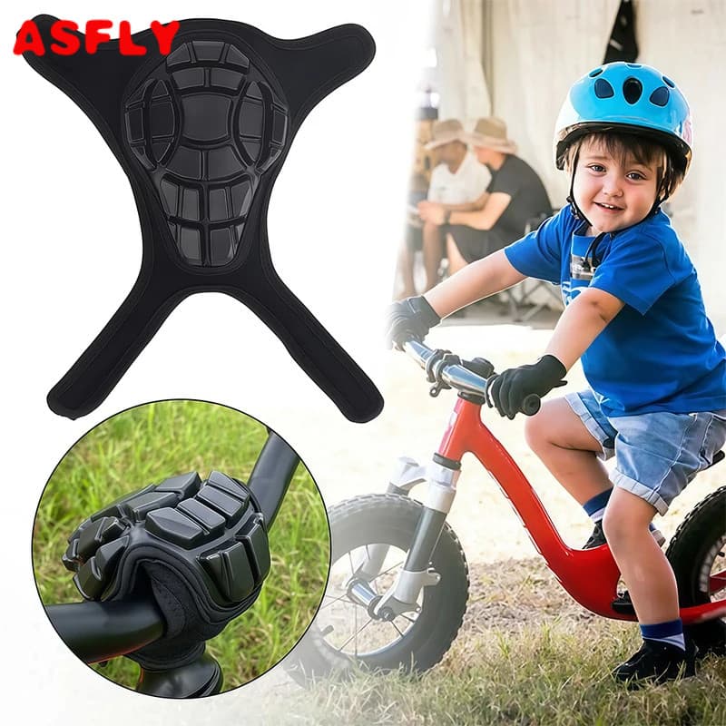 1Pc Crianças Equilíbrio Bicicleta Haste Capa Protetora Silicone Para Guiador Da Fácil De Instalar Acessório Ciclismo Alm