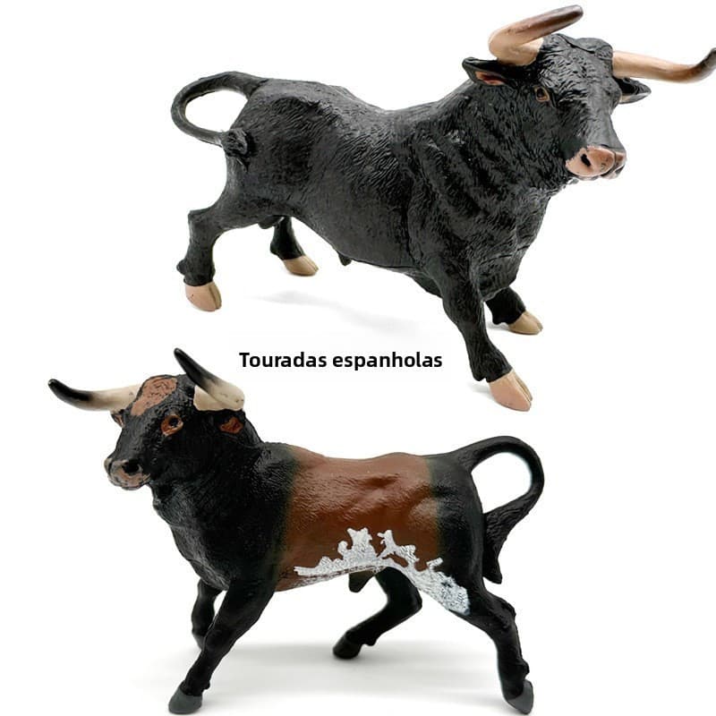 Brinquedo de Animal de Fazenda Bicho-da-Índia Espanhol, Modelo de Simulação Realista DFIZ