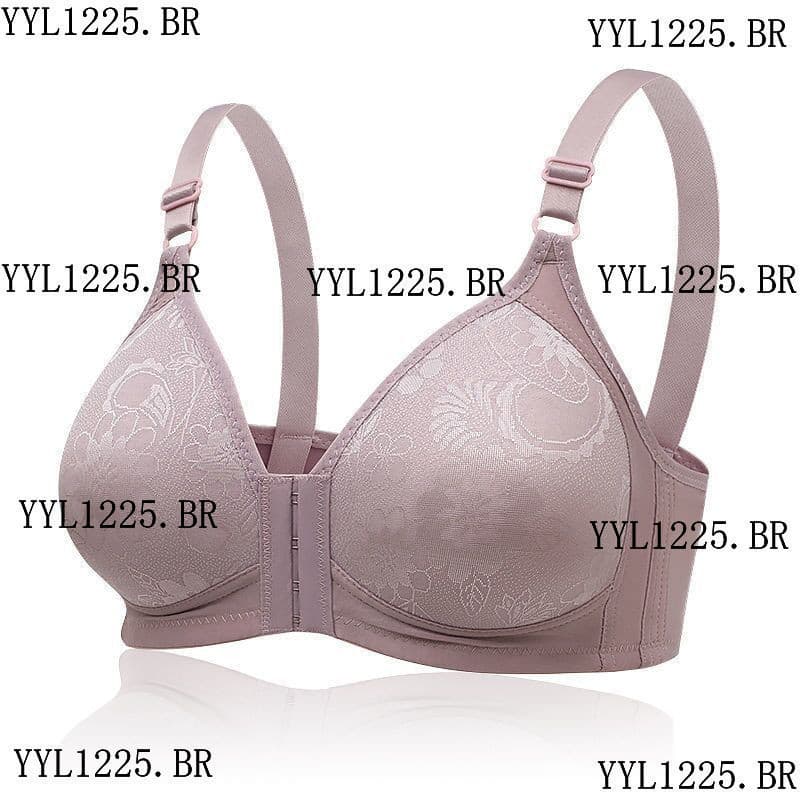 Sutia com Fechamento Frontal - Sem Costura e Sem Fios para Mulheres (36B-44C, 5 Cores)