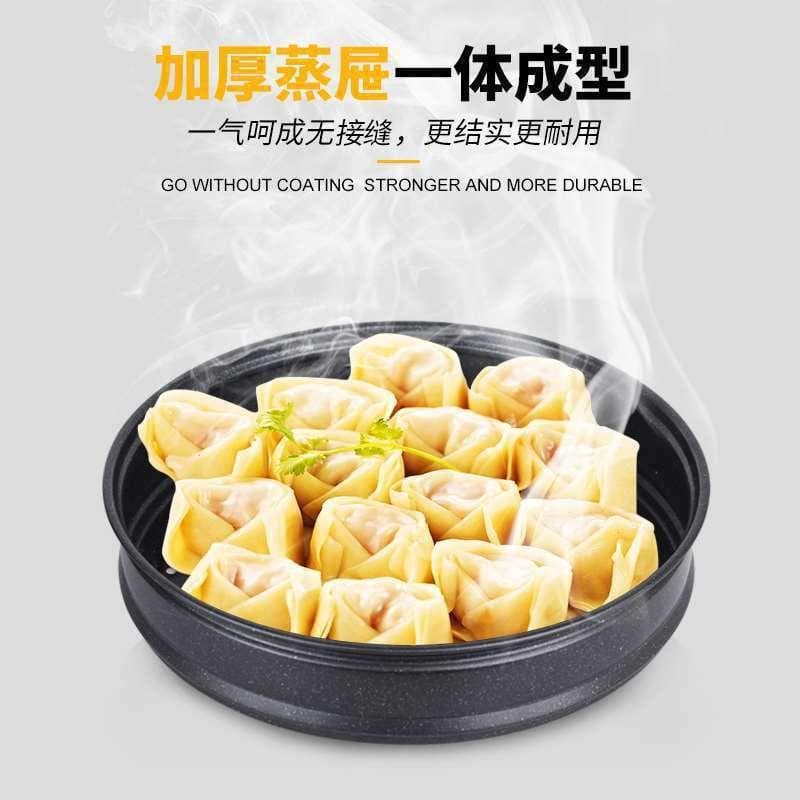 Octogonal Wok grade de vapor de aço inoxidável gaveta vapor Rack grelha vapor antiaderente Pan doméstico vapor Dra