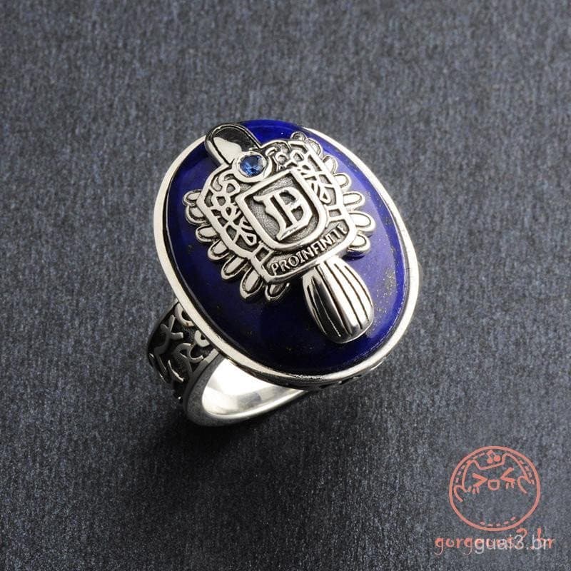 Anéis Vintage com o Emblema da Família Salvatore (Damon/Stefan) de The Vampire Diaries