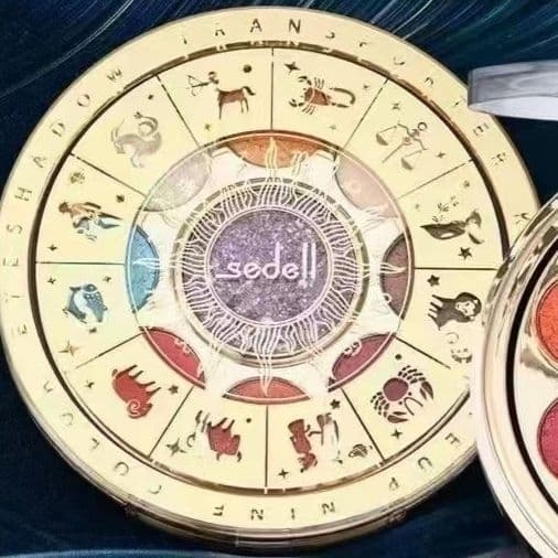 Paleta de Sombras Rotativa Shidair Bagaquan, Paleta de Sombras de Nove Cores de Alto Valor, Tons Terrosos Populares, Nov