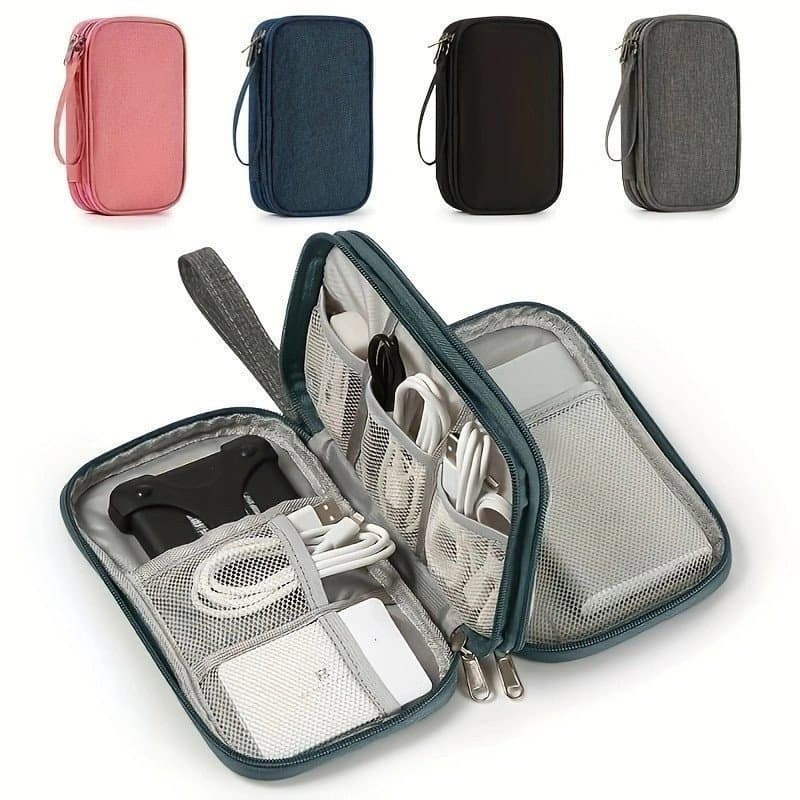 Bolsa De Armazenamento De Viagem Saco Dados Portátil Carregamento De Cabo Caixa Protetora Do Tesouro