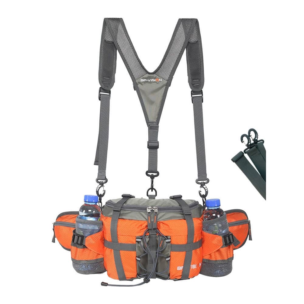 2026 novo estilo montanhismo caminhadas ao ar livre multifuncional tático mochila 10L garrafa de água cintura saco cicli