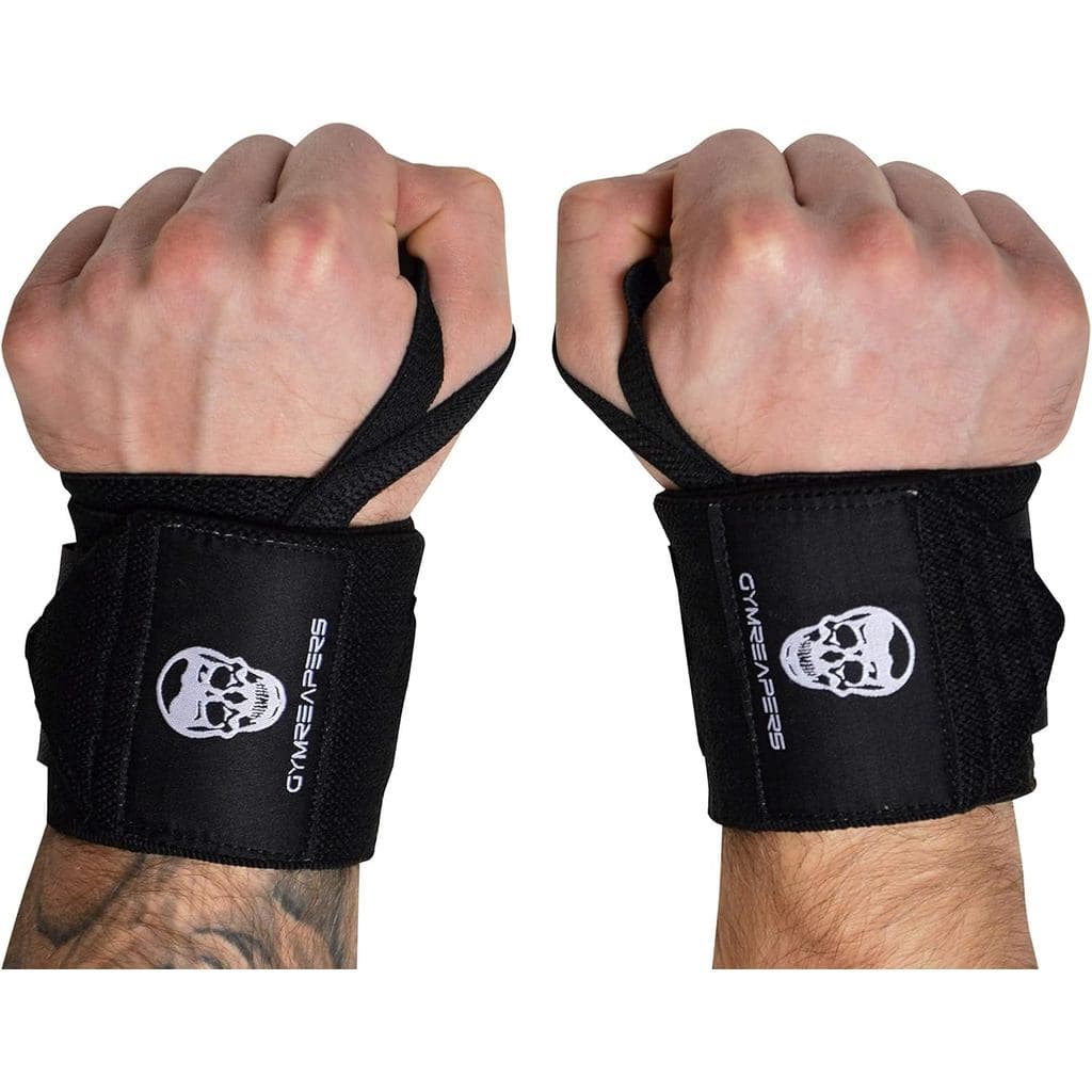 Gymreapers Munhequeiras para Levantamento de Peso (Qualidade Profissional) 18" Munhequeira de Qualidade Profissional com