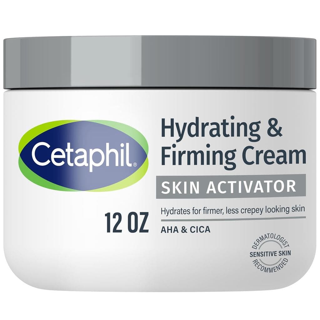 Creme Corporal Hidratante e Firmador Cetaphil Skin Activator 12oz, Creme com Ácido Mandélico (AHA) e Centella Asiatica (