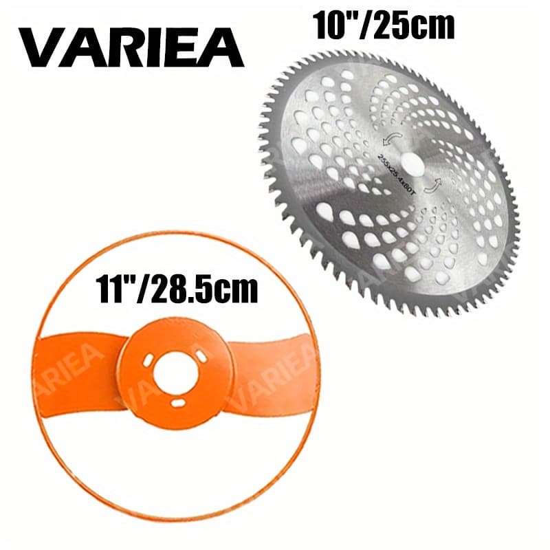 VARIERA-1pc Protetor de mudas para cortador de grama de alta qualidade de 11 polegadas, equipado com lâmina de Metal 80T