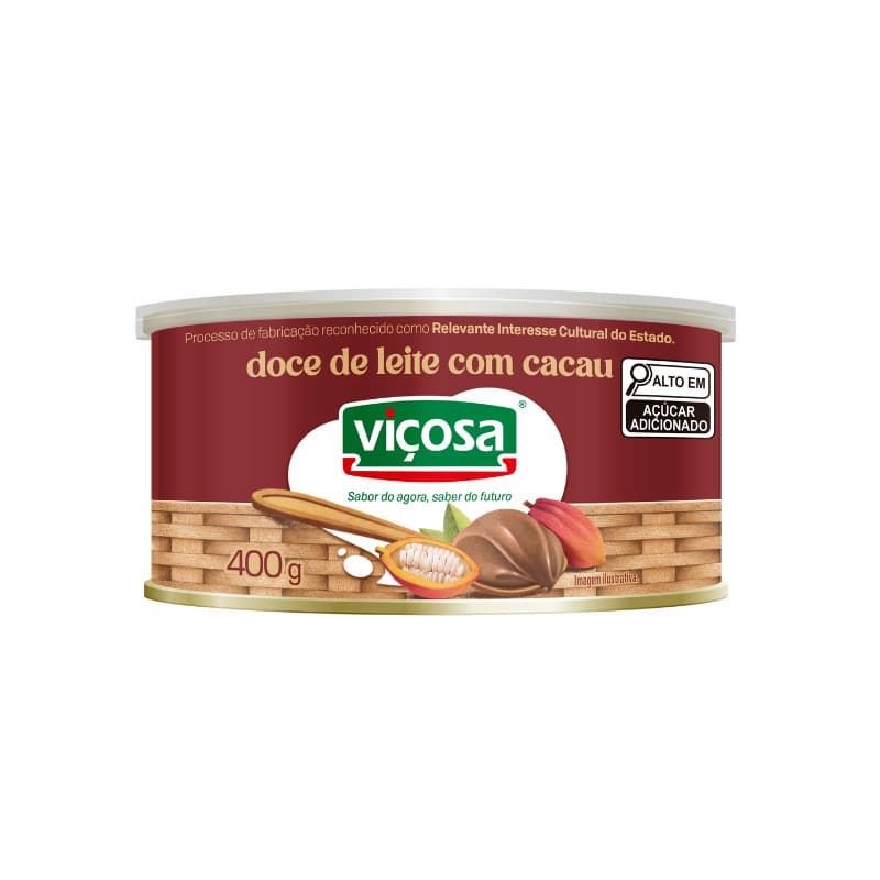 DOCE DE LEITE C/ CACAU VICOSA 400G