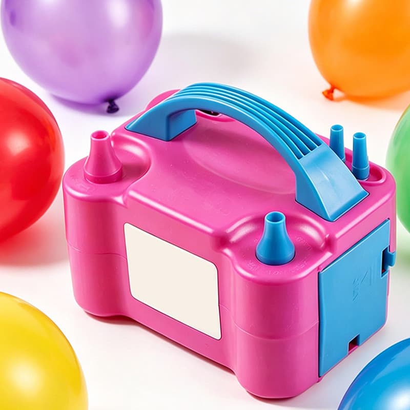 Bomba Inflável Elétrica Balões Bexigas 110v 220v Inflador Automático Decoração De Ambientes