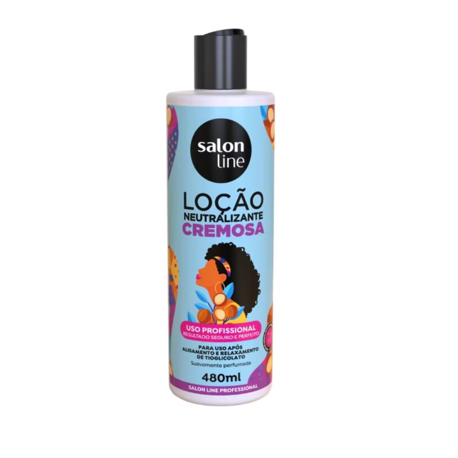 Neutralizante Permanente Afro Salon Line 480ml