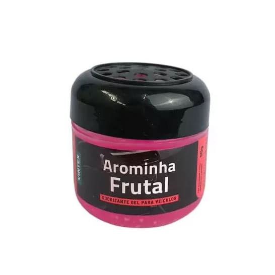 Arominha Frutal Gel 60g Aromatizante Automotivo em Gel Longa Duração Perfume para Carro Caminhonete e Ambientes