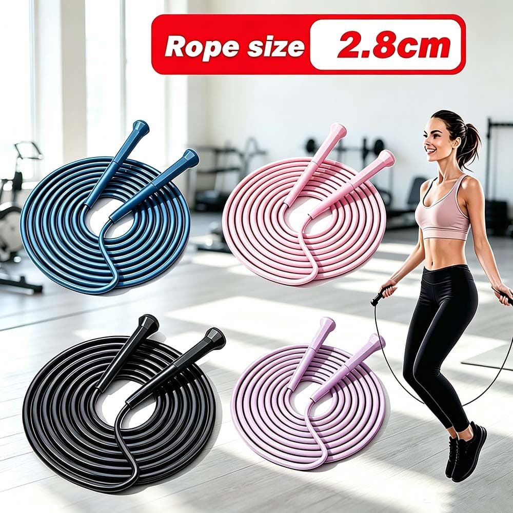 Corda de Pular Ajustável 280cm – Queime calorias, emagreça e defina seus músculos!
