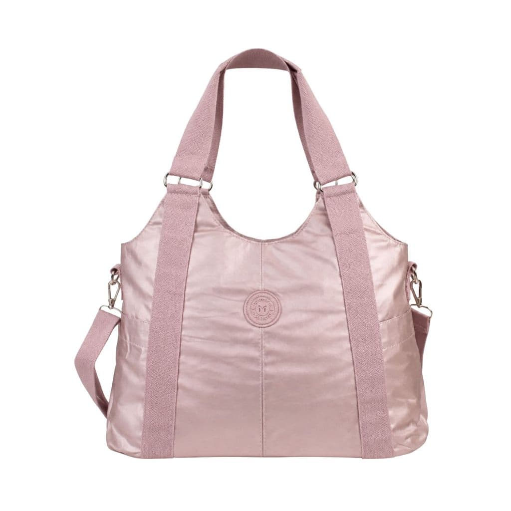 Bolsa Feminina Metalizada Grande Alça Transversal Ombro