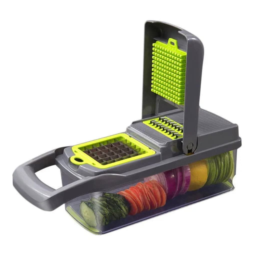 Cortador Inox Fatiador Verduras Frutas Legumes Processador