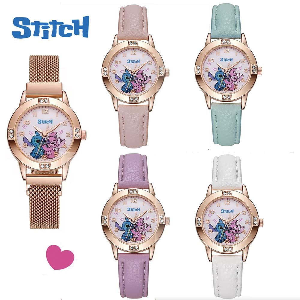 Novo estilo stith diamante-costurado cinto relógio ponto estudante relógio de quartzo feminino simples de alta Face